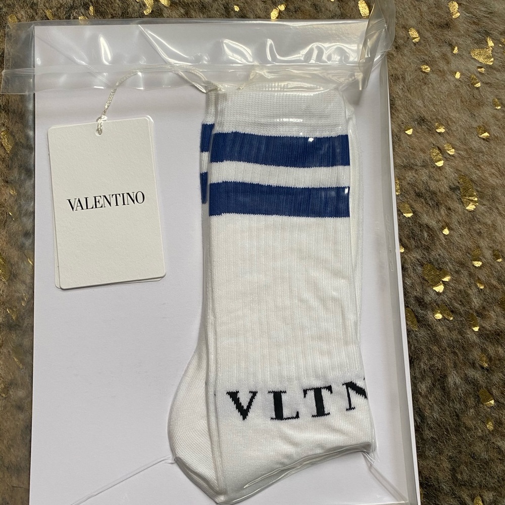Valentino VLTN Logo Socks